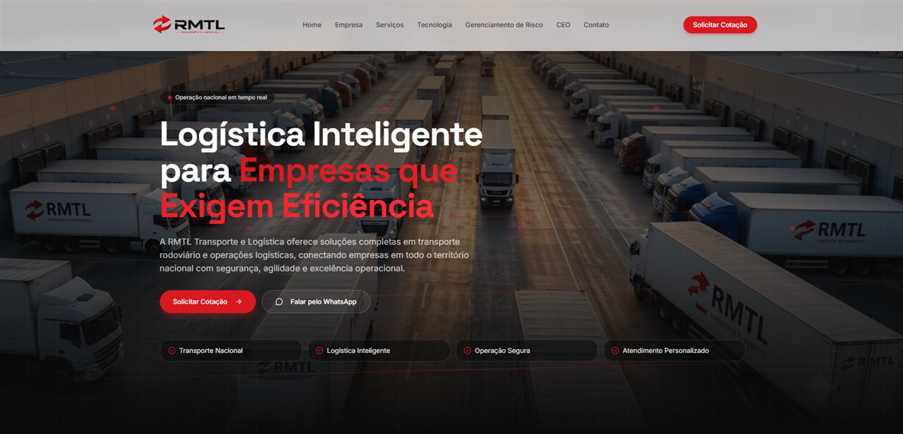 Projeto RMTL Transportes — Amigo Suporte